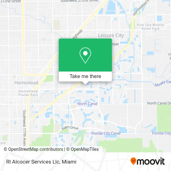 Rl Alcocer Services Llc map