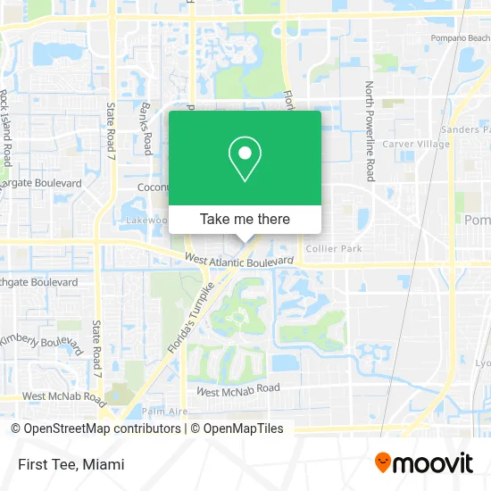 First Tee map