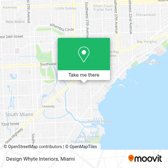 Design Whyte Interiors map