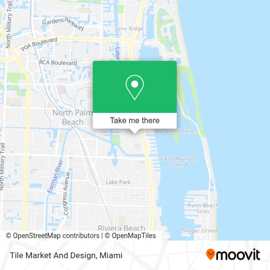 Tile Market And Design map