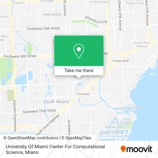 University Of Miami Center For Computational Science map
