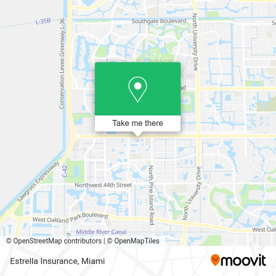 Estrella Insurance map