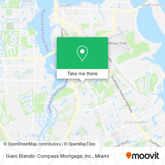 Giani Biando- Compass Mortgage, Inc. map
