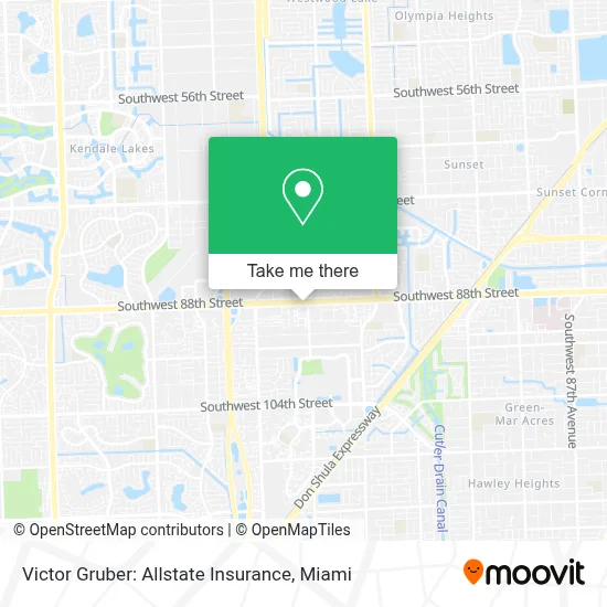 Victor Gruber: Allstate Insurance map