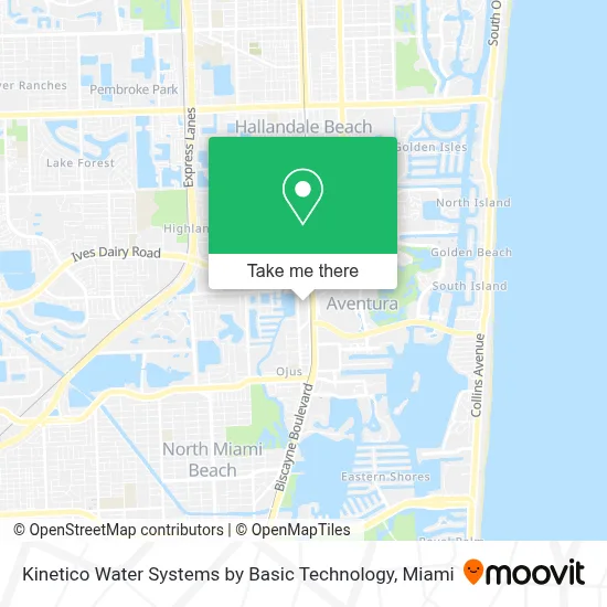 Kinetico Water Systems by Basic Technology map
