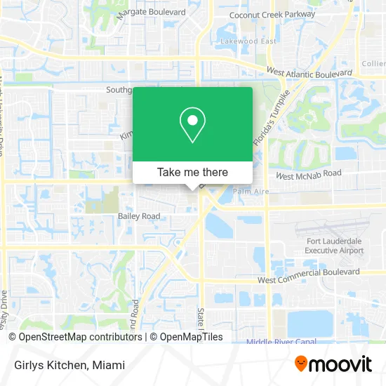 Girlys Kitchen map