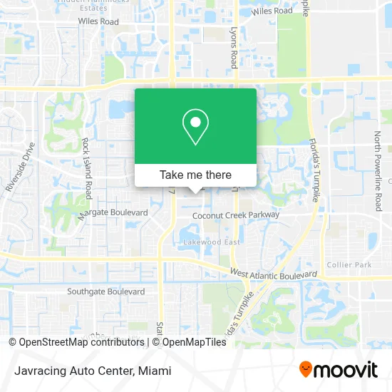 Javracing Auto Center map