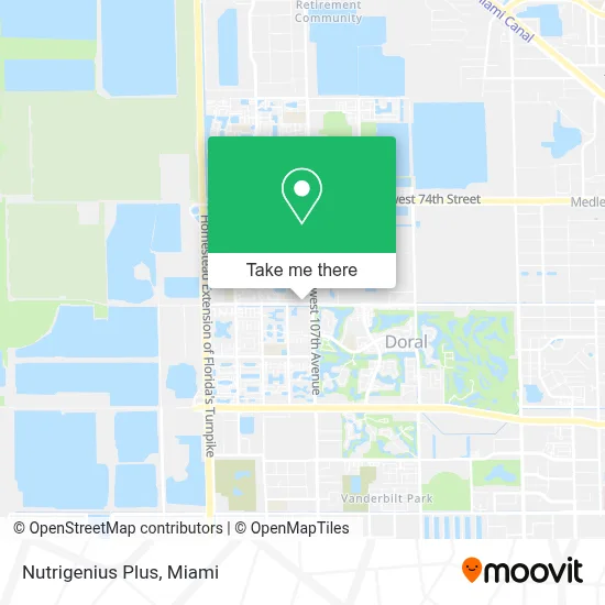 Nutrigenius Plus map