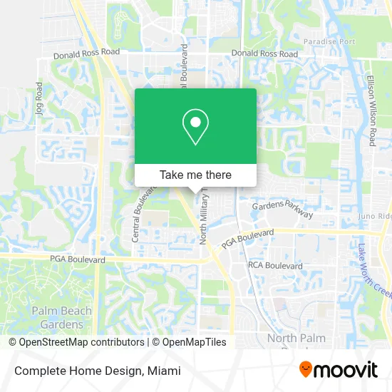 Complete Home Design map