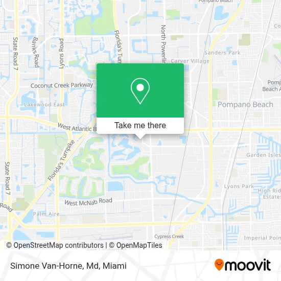 Simone Van-Horne, Md map