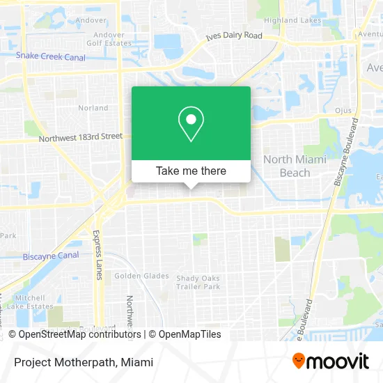 Project Motherpath map