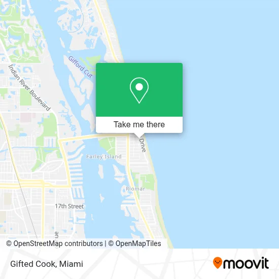 Gifted Cook map