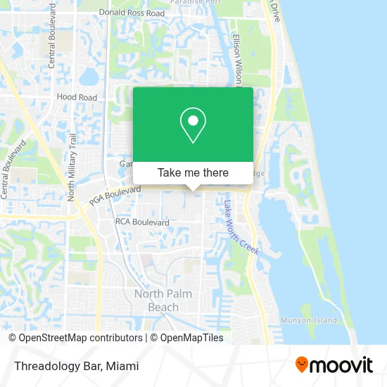 Threadology Bar map