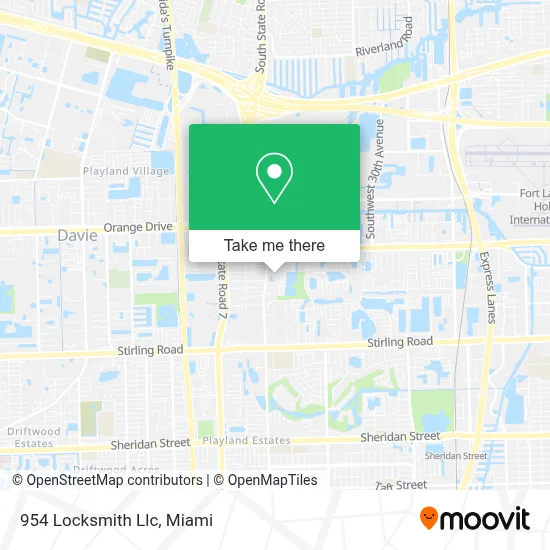 954 Locksmith Llc map