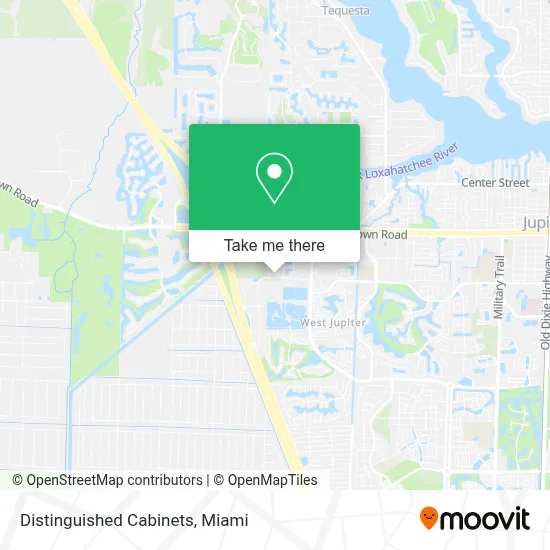Distinguished Cabinets map