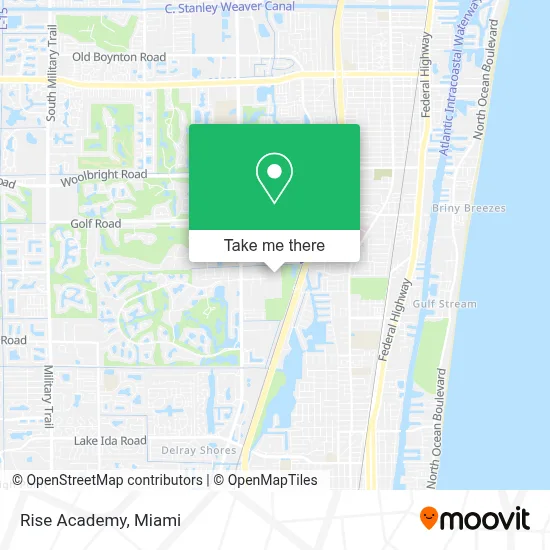 Rise Academy map