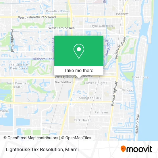 Lighthouse Tax Resolution map