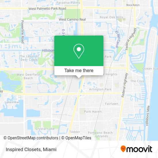 Inspired Closets map