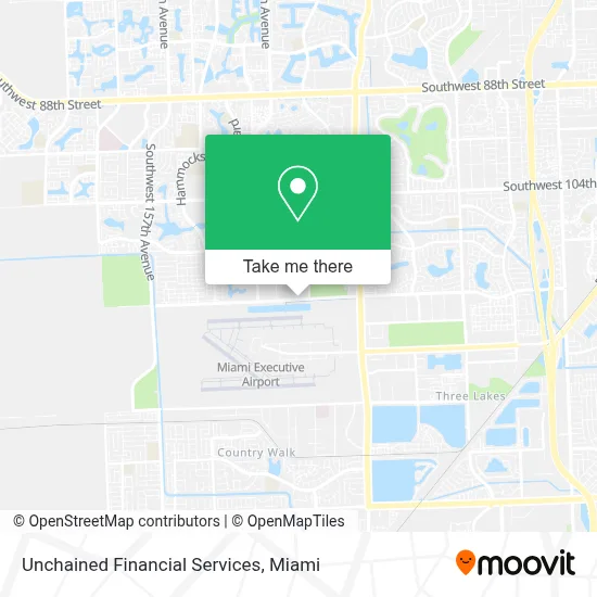 Unchained Financial Services map