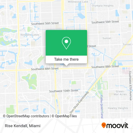 Rise Kendall map