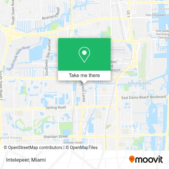 Intelepeer map