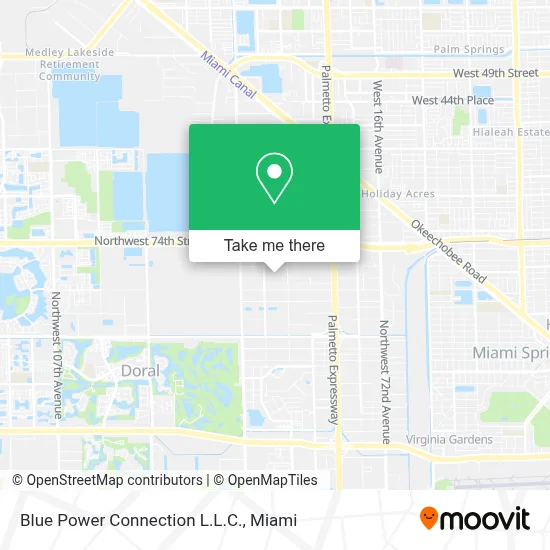 Blue Power Connection L.L.C. map