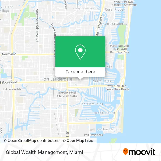 Global Wealth Management map