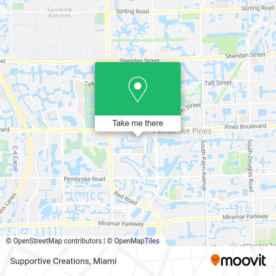 Supportive Creations map