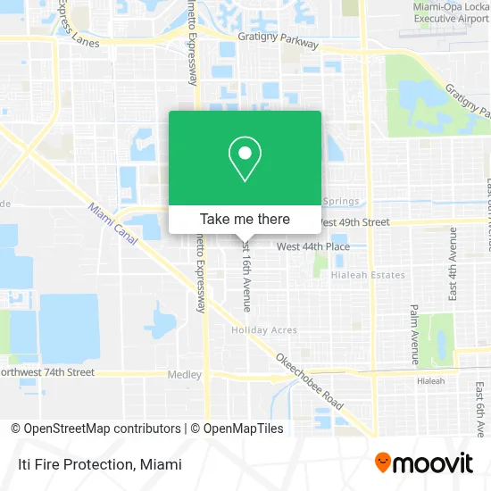 Iti Fire Protection map