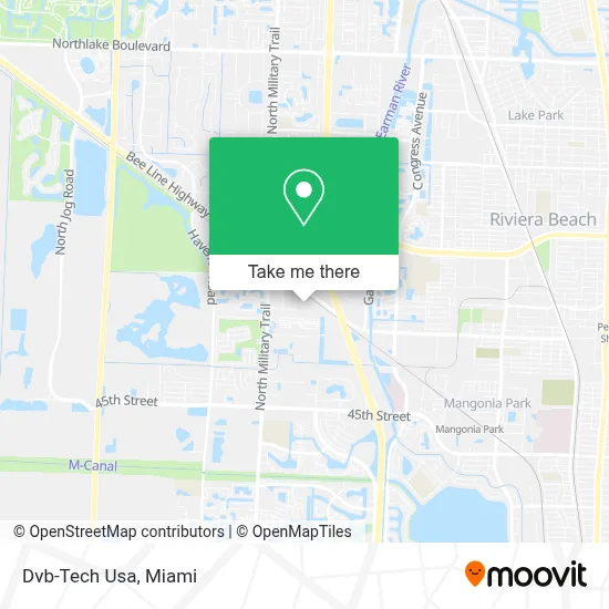 Dvb-Tech Usa map