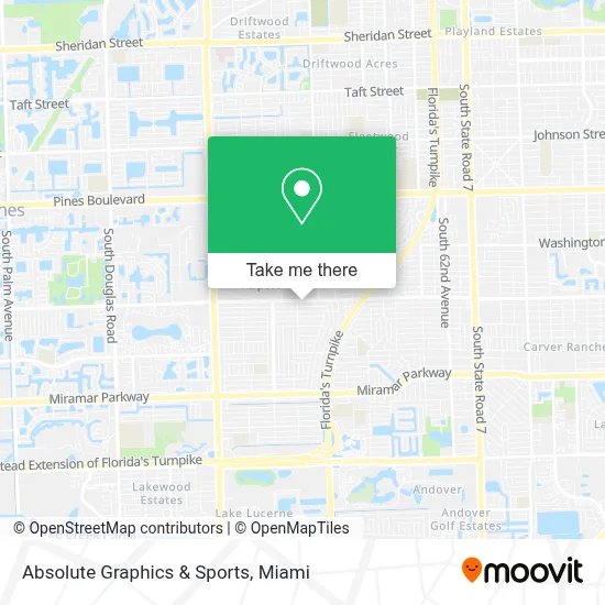 Absolute Graphics & Sports map