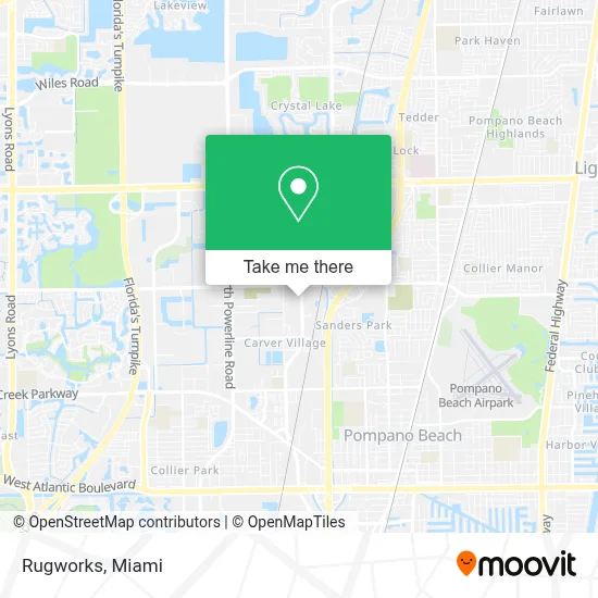 Rugworks map
