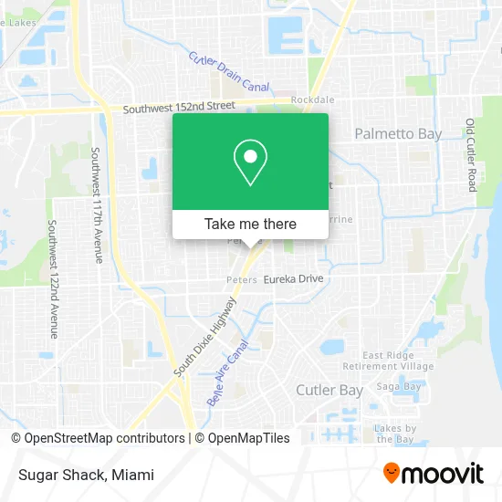 Sugar Shack map