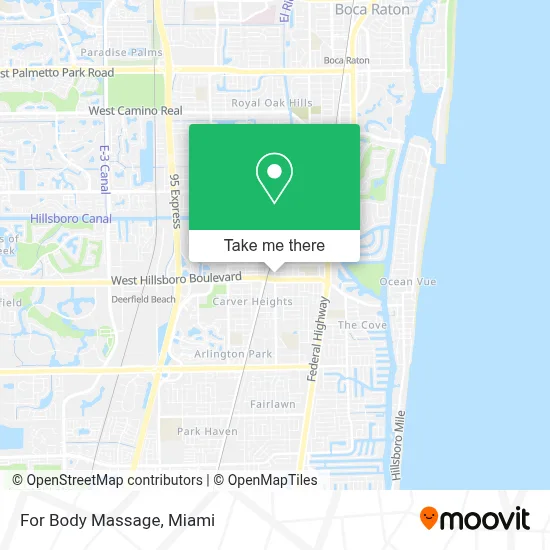 For Body Massage map