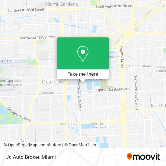 Jc Auto Broker map