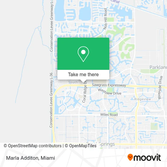 Marla Additon map
