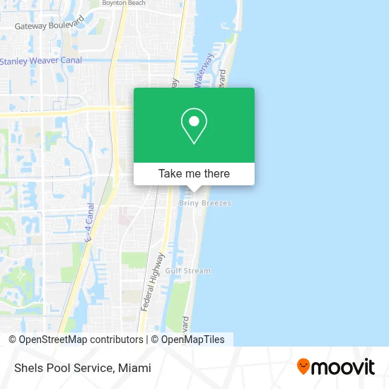 Shels Pool Service map