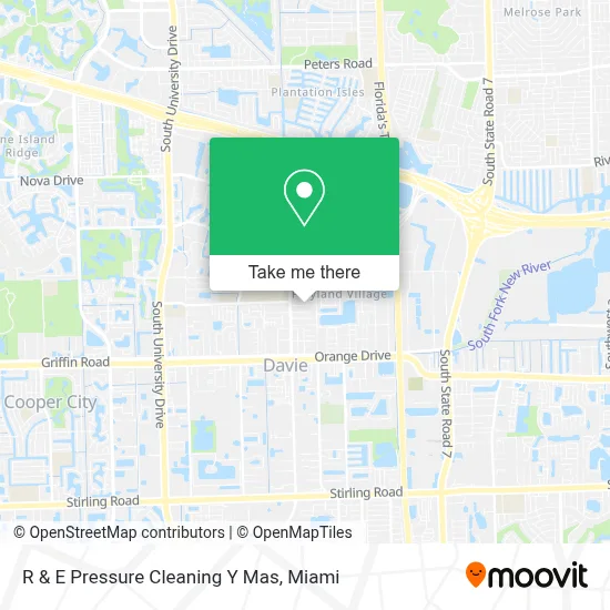 R & E Pressure Cleaning Y Mas map