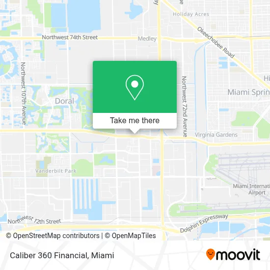 Caliber 360 Financial map