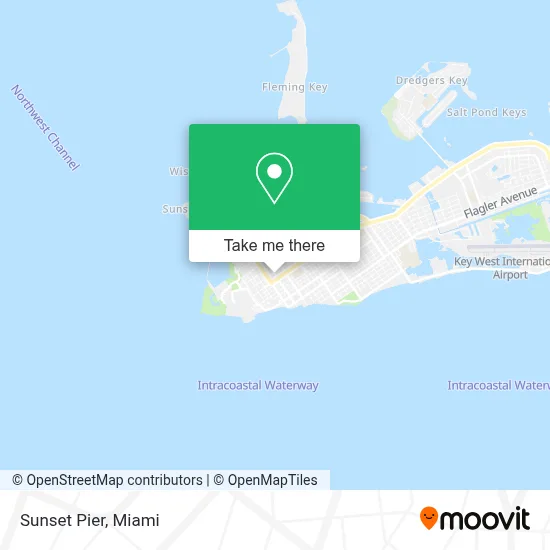 Sunset Pier map