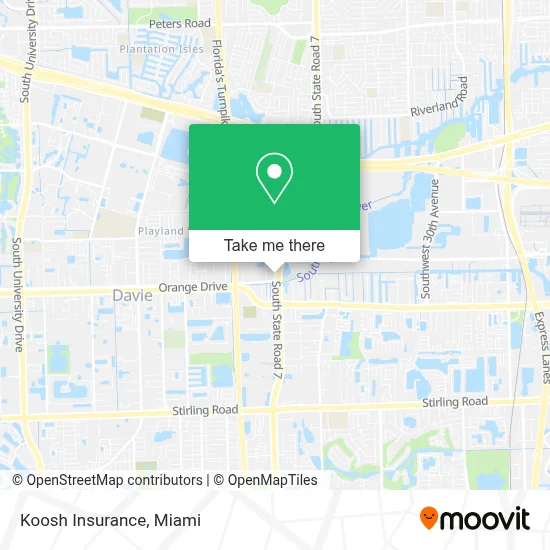 Koosh Insurance map