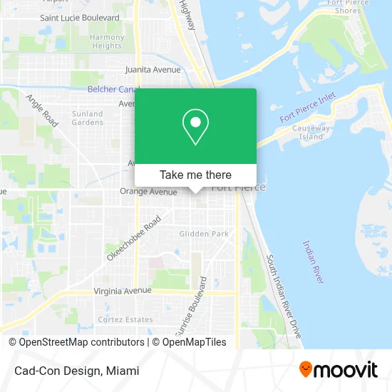 Cad-Con Design map