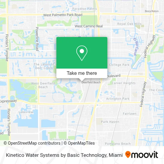 Kinetico Water Systems by Basic Technology map