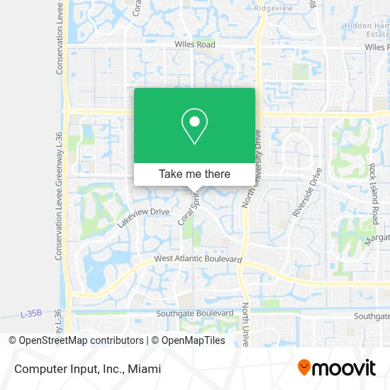 Computer Input, Inc. map