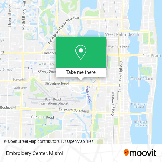 Embroidery Center map