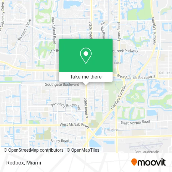 Redbox map