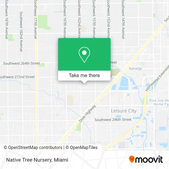 Native Tree Nursery map