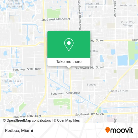 Redbox map