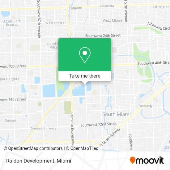 Raidan Development map