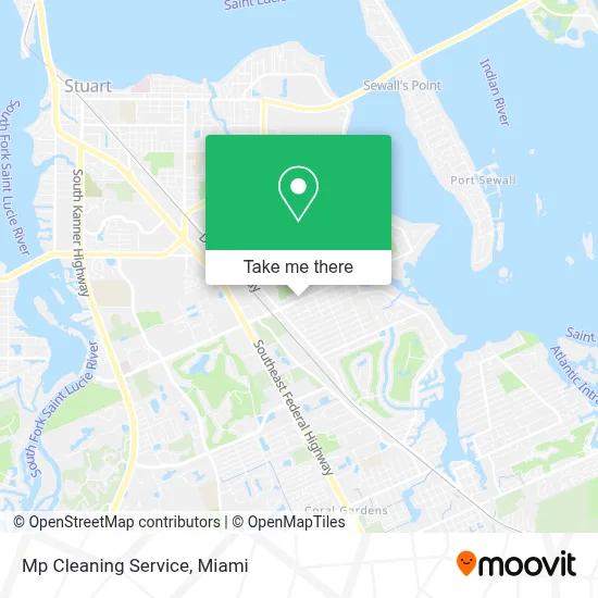 Mp Cleaning Service map